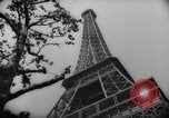 Image of civil defense trench digging at Eiffel Tower Paris France, 1939, second 41 stock footage video 65675053614