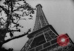 Image of civil defense trench digging at Eiffel Tower Paris France, 1939, second 43 stock footage video 65675053614