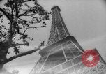 Image of civil defense trench digging at Eiffel Tower Paris France, 1939, second 44 stock footage video 65675053614