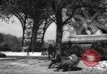 Image of civil defense trench digging at Eiffel Tower Paris France, 1939, second 60 stock footage video 65675053614