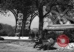 Image of civil defense trench digging at Eiffel Tower Paris France, 1939, second 61 stock footage video 65675053614