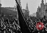 Image of Red Army soldiers headed toward Poland Moscow Russia Soviet Union, 1919, second 10 stock footage video 65675053618