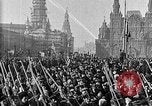 Image of Red Army soldiers headed toward Poland Moscow Russia Soviet Union, 1919, second 11 stock footage video 65675053618
