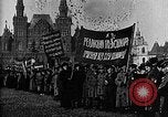 Image of Red Army soldiers headed toward Poland Moscow Russia Soviet Union, 1919, second 42 stock footage video 65675053618