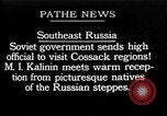Image of Mikhail Ivanovich Kalinin Russia, 1925, second 1 stock footage video 65675053620