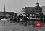 Image of Curtis Boat & Engine Corp on riverfront Norfolk Virginia United States USA, 1932, second 23 stock footage video 65675053626