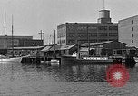 Image of Curtis Boat & Engine Corp on riverfront Norfolk Virginia United States USA, 1932, second 24 stock footage video 65675053626