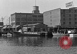 Image of Curtis Boat & Engine Corp on riverfront Norfolk Virginia United States USA, 1932, second 27 stock footage video 65675053626