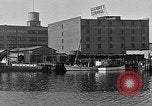 Image of Curtis Boat & Engine Corp on riverfront Norfolk Virginia United States USA, 1932, second 29 stock footage video 65675053626