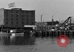 Image of Curtis Boat & Engine Corp on riverfront Norfolk Virginia United States USA, 1932, second 33 stock footage video 65675053626