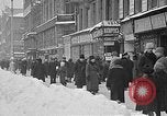Image of snow covered roads Moscow Russia Soviet Union, 1920, second 8 stock footage video 65675053629