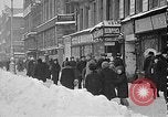 Image of snow covered roads Moscow Russia Soviet Union, 1920, second 10 stock footage video 65675053629