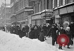 Image of snow covered roads Moscow Russia Soviet Union, 1920, second 12 stock footage video 65675053629