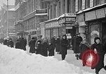 Image of snow covered roads Moscow Russia Soviet Union, 1920, second 13 stock footage video 65675053629
