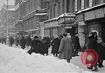 Image of snow covered roads Moscow Russia Soviet Union, 1920, second 15 stock footage video 65675053629