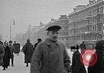 Image of snow covered roads Moscow Russia Soviet Union, 1920, second 17 stock footage video 65675053629