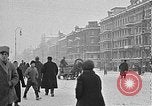 Image of snow covered roads Moscow Russia Soviet Union, 1920, second 18 stock footage video 65675053629