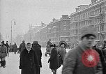 Image of snow covered roads Moscow Russia Soviet Union, 1920, second 20 stock footage video 65675053629