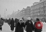 Image of snow covered roads Moscow Russia Soviet Union, 1920, second 21 stock footage video 65675053629