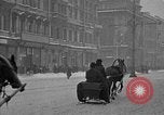 Image of snow covered roads Moscow Russia Soviet Union, 1920, second 24 stock footage video 65675053629