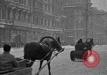 Image of snow covered roads Moscow Russia Soviet Union, 1920, second 25 stock footage video 65675053629