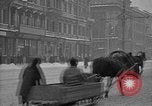 Image of snow covered roads Moscow Russia Soviet Union, 1920, second 26 stock footage video 65675053629