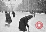 Image of snow covered roads Moscow Russia Soviet Union, 1920, second 37 stock footage video 65675053629