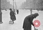 Image of snow covered roads Moscow Russia Soviet Union, 1920, second 40 stock footage video 65675053629