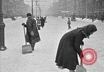 Image of snow covered roads Moscow Russia Soviet Union, 1920, second 41 stock footage video 65675053629