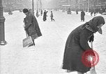Image of snow covered roads Moscow Russia Soviet Union, 1920, second 45 stock footage video 65675053629