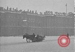 Image of snow covered roads Saint Petersburg Russia, 1920, second 10 stock footage video 65675053630