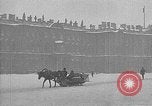 Image of snow covered roads Saint Petersburg Russia, 1920, second 11 stock footage video 65675053630
