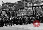 Image of Citizens parade Moscow Russia Soviet Union, 1946, second 29 stock footage video 65675053632
