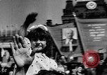 Image of Citizens parade Moscow Russia Soviet Union, 1946, second 48 stock footage video 65675053632