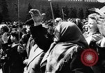 Image of Citizens parade Moscow Russia Soviet Union, 1946, second 54 stock footage video 65675053632