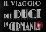 Standbild Benito Mussolini Rom Italien, 1938, aus Sekunde 15 historischem Filmmaterial Videoclip 65675053636