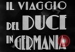 Standbild Benito Mussolini Rom Italien, 1938, aus Sekunde 18 historischem Filmmaterial Videoclip 65675053636