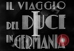 Standbild Benito Mussolini Rom Italien, 1938, aus Sekunde 19 historischem Filmmaterial Videoclip 65675053636