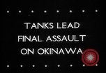 Image of United States tanks Okinawa Ryukyu Islands, 1945, second 4 stock footage video 65675053646