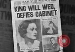 Image of abdication of King Edward VIII London England United Kingdom, 1936, second 10 stock footage video 65675053647