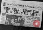 Image of abdication of King Edward VIII London England United Kingdom, 1936, second 17 stock footage video 65675053647