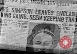 Image of abdication of King Edward VIII London England United Kingdom, 1936, second 18 stock footage video 65675053647