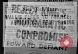 Image of abdication of King Edward VIII London England United Kingdom, 1936, second 20 stock footage video 65675053647