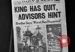 Image of abdication of King Edward VIII London England United Kingdom, 1936, second 23 stock footage video 65675053647