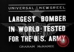 Image of Boeing Y1B-17 bomber Seattle Washington USA, 1936, second 5 stock footage video 65675053648