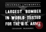 Image of Boeing Y1B-17 bomber Seattle Washington USA, 1936, second 6 stock footage video 65675053648
