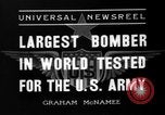 Image of Boeing Y1B-17 bomber Seattle Washington USA, 1936, second 8 stock footage video 65675053648