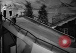 Image of indoor ski slope New York City USA, 1936, second 31 stock footage video 65675053650