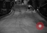 Image of indoor ski slope New York City USA, 1936, second 42 stock footage video 65675053650