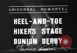 Standbild Bunion Derby New York City USA, 1936, aus Sekunde 4 historischem Filmmaterial Videoclip 65675053651